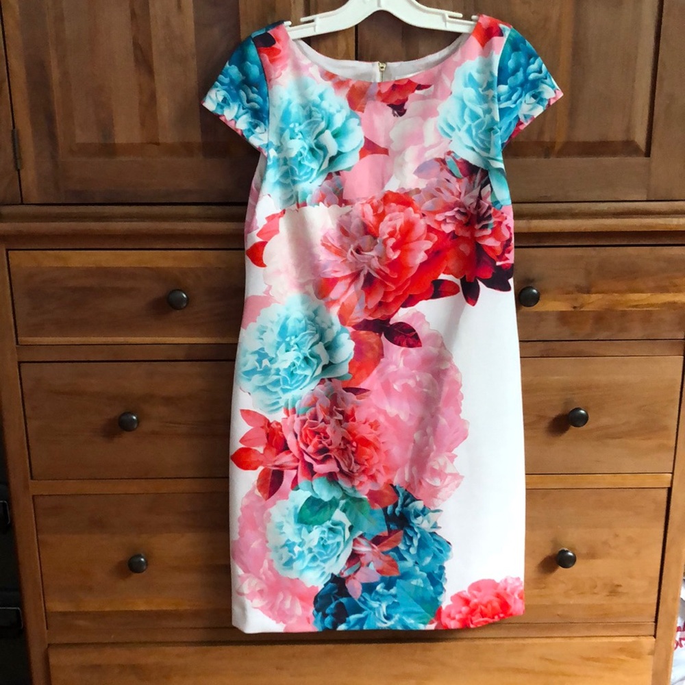 Eliza J floral dress size 10